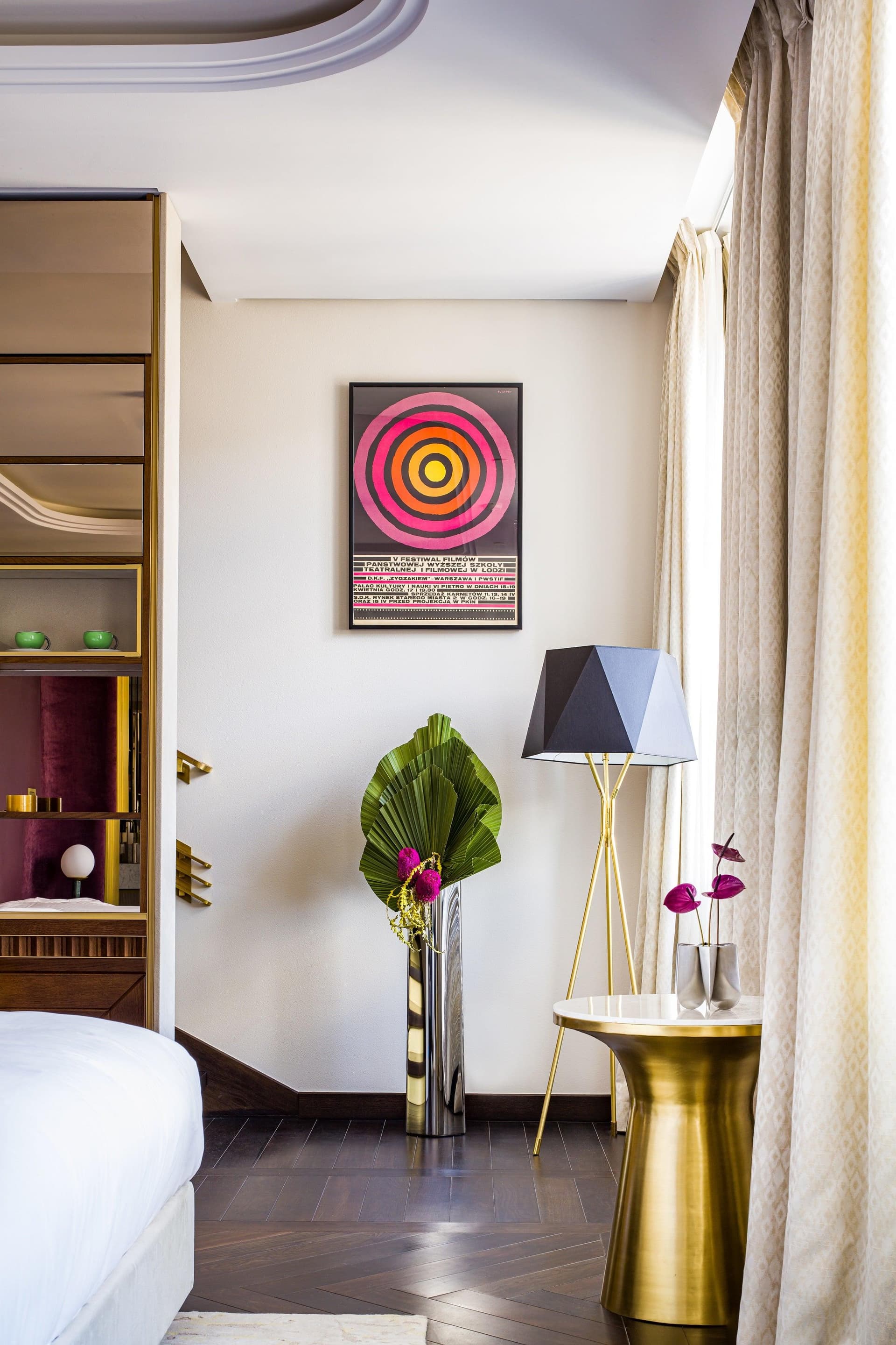 Wazon PAROVA srebrny, L85, Zieta Studio - 118001