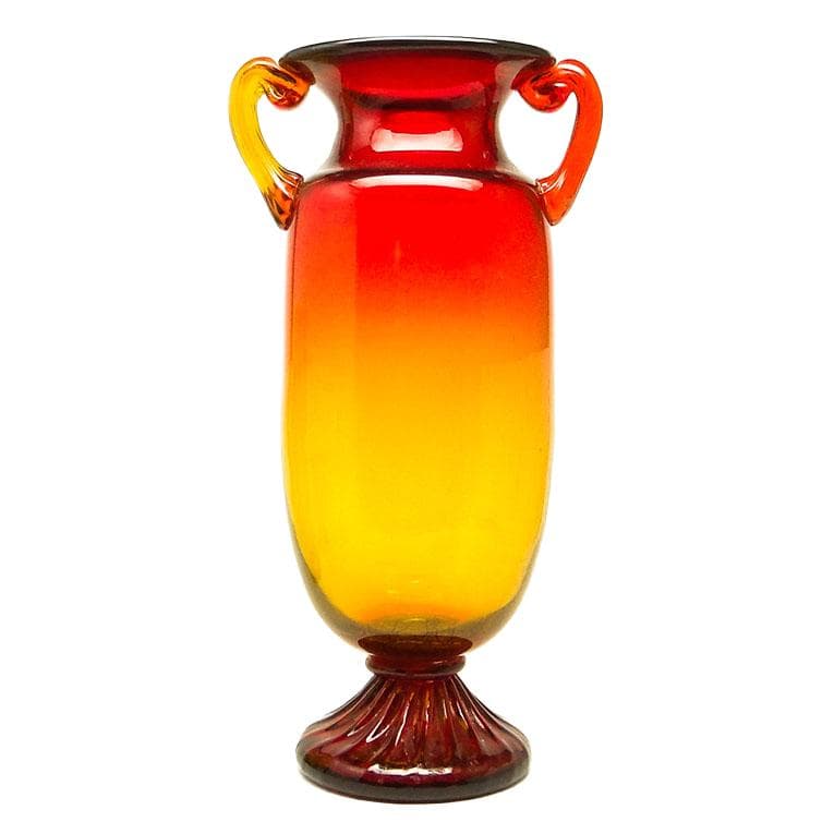 Wazon Mid-century modern, szkło, proj. J. Słuczan-Orkusz, Polska, lata 70.