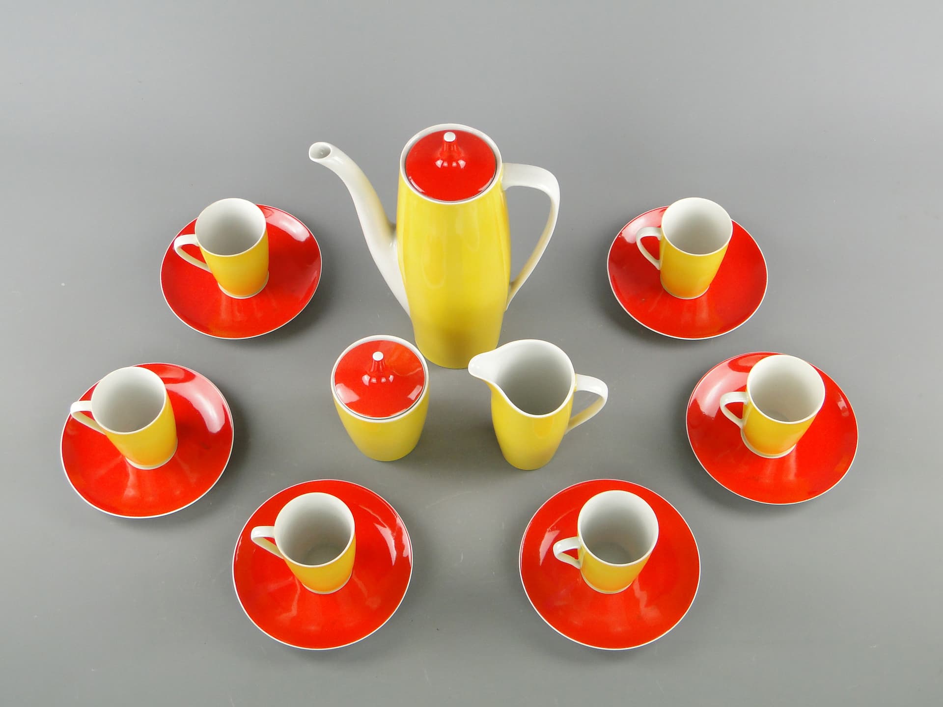 Serwis kawowy 'Goplana', Ćmielów l. 60 proj. W. Potacki - 159283