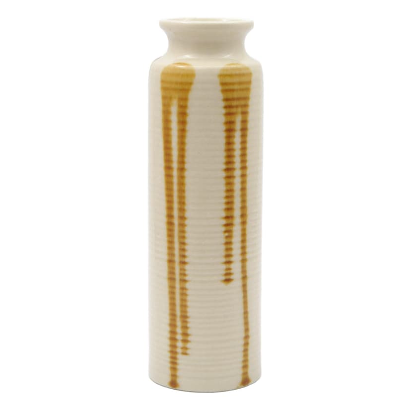 Vase Jolana, ivory, ceramics, Ditmar Urbach, Czechoslovakia, 1960s.