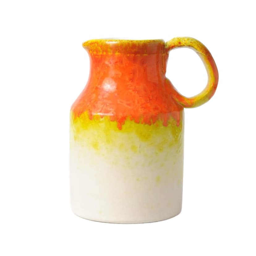 Vase Ceramiche Toscane, multicolor ceramics, Italy, 1970s.