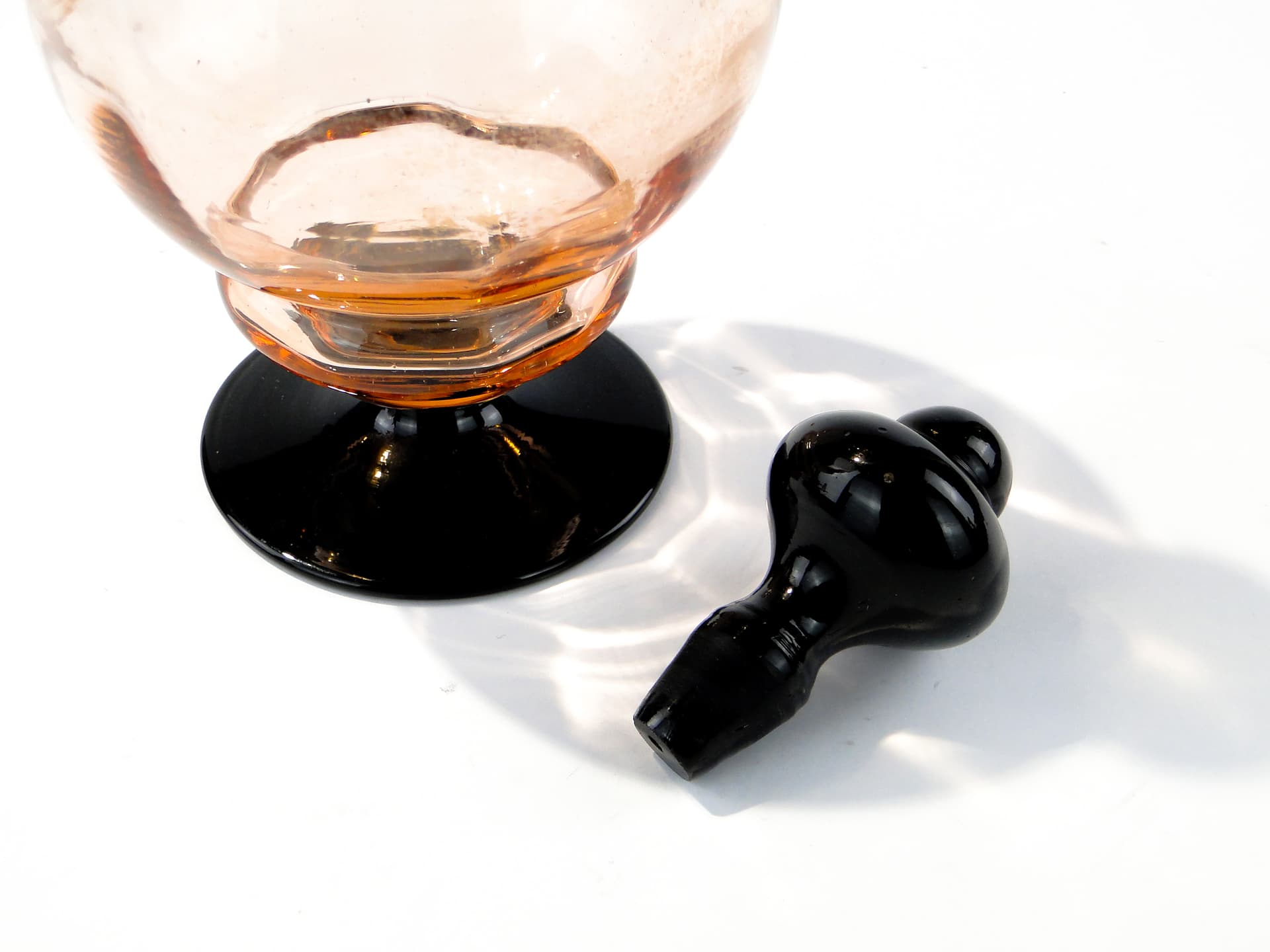 Klasyka Art Deco karafka huta Hortensja 1930 - 167062