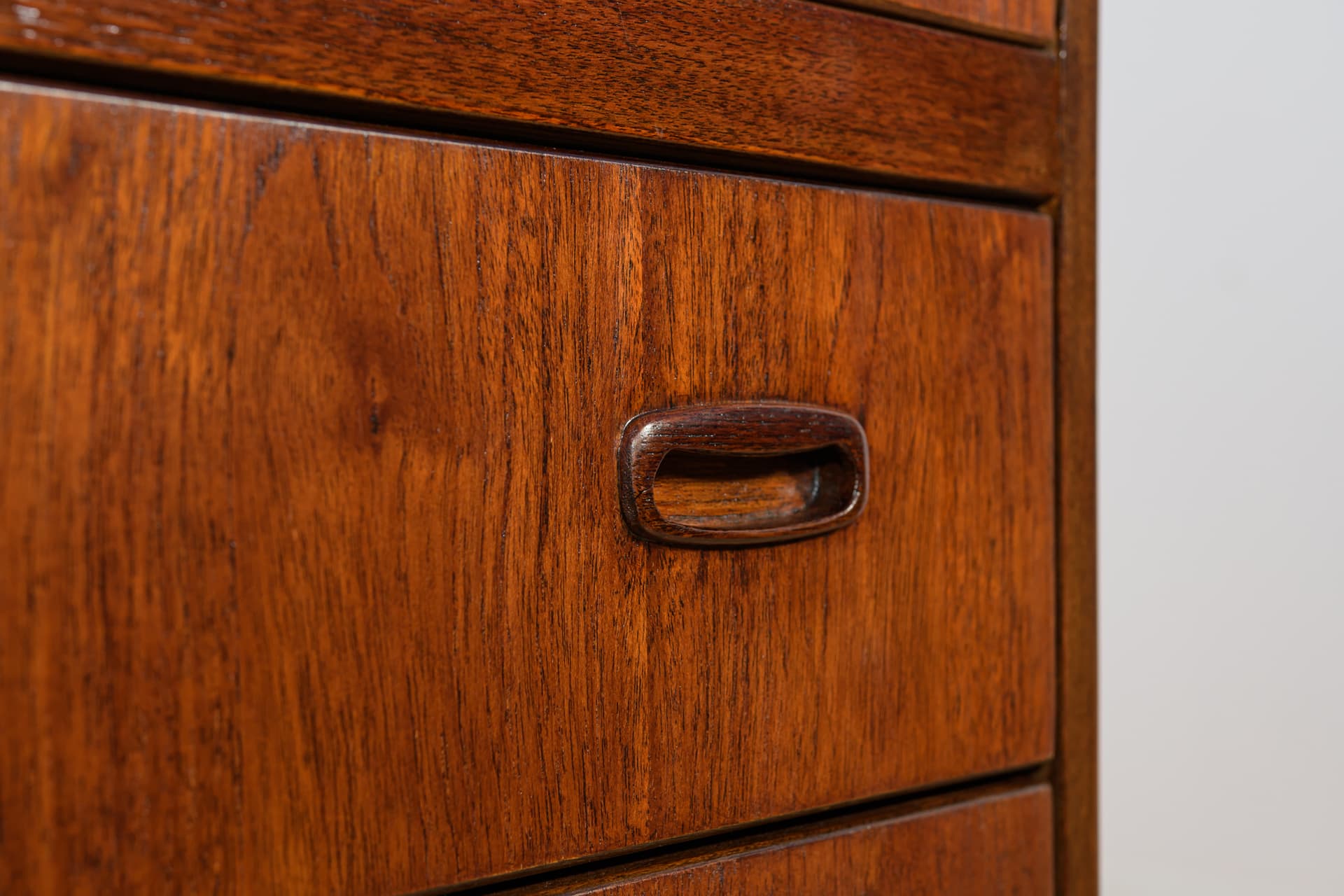 Komoda, brązowy, teak, Dania, lata 60. - 170084