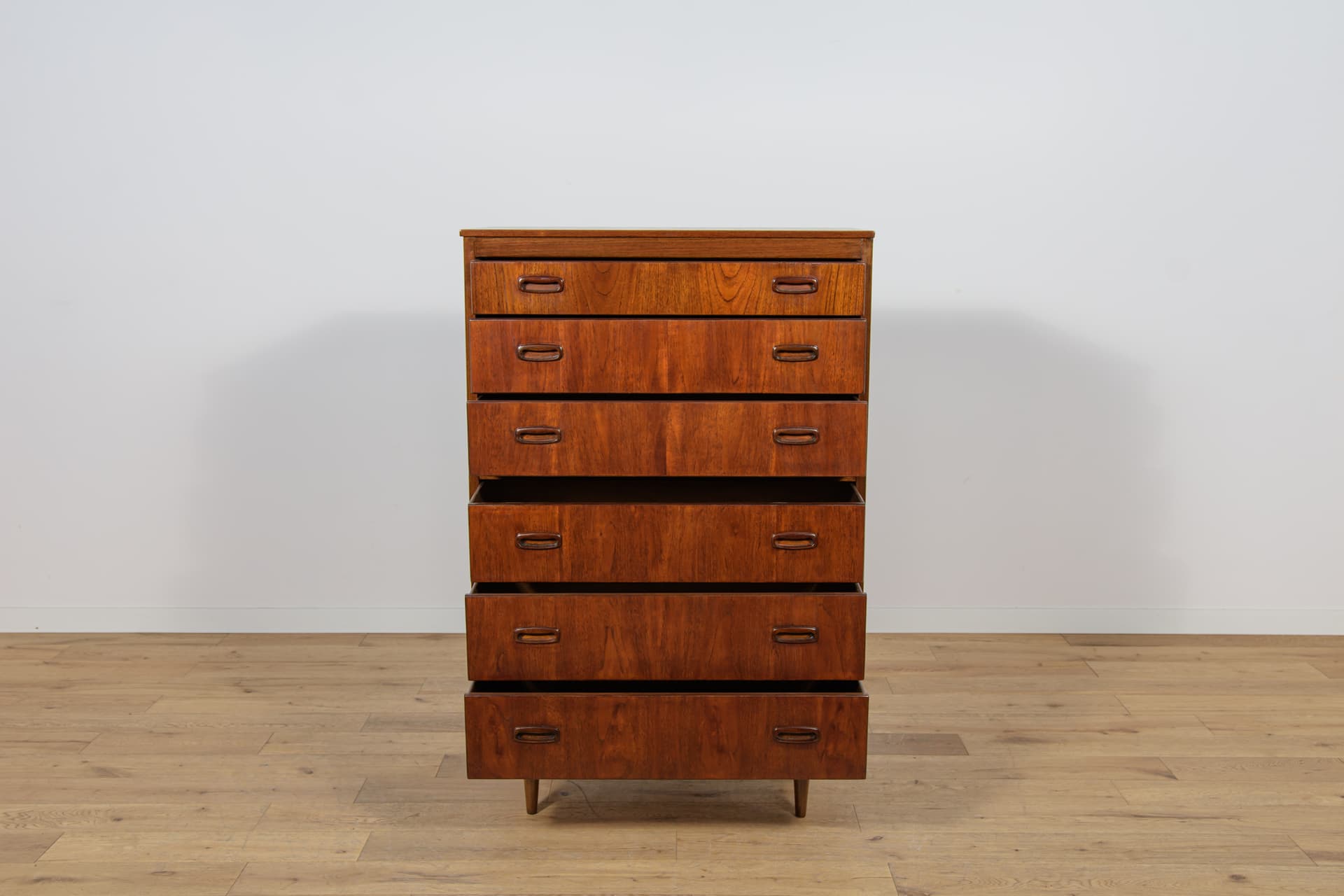 Komoda, brązowy, teak, Dania, lata 60. - 170082