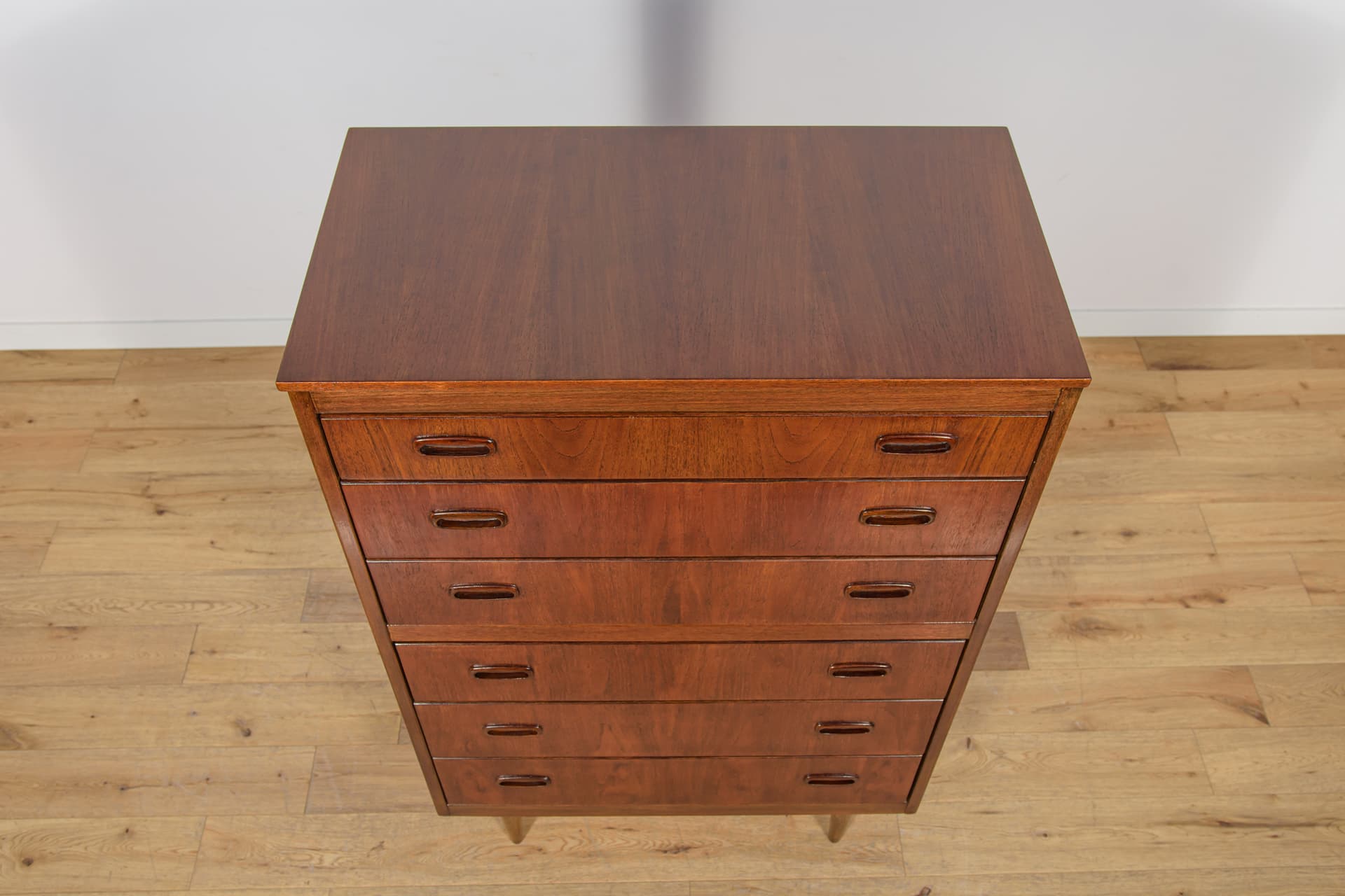 Komoda, brązowy, teak, Dania, lata 60. - 170078