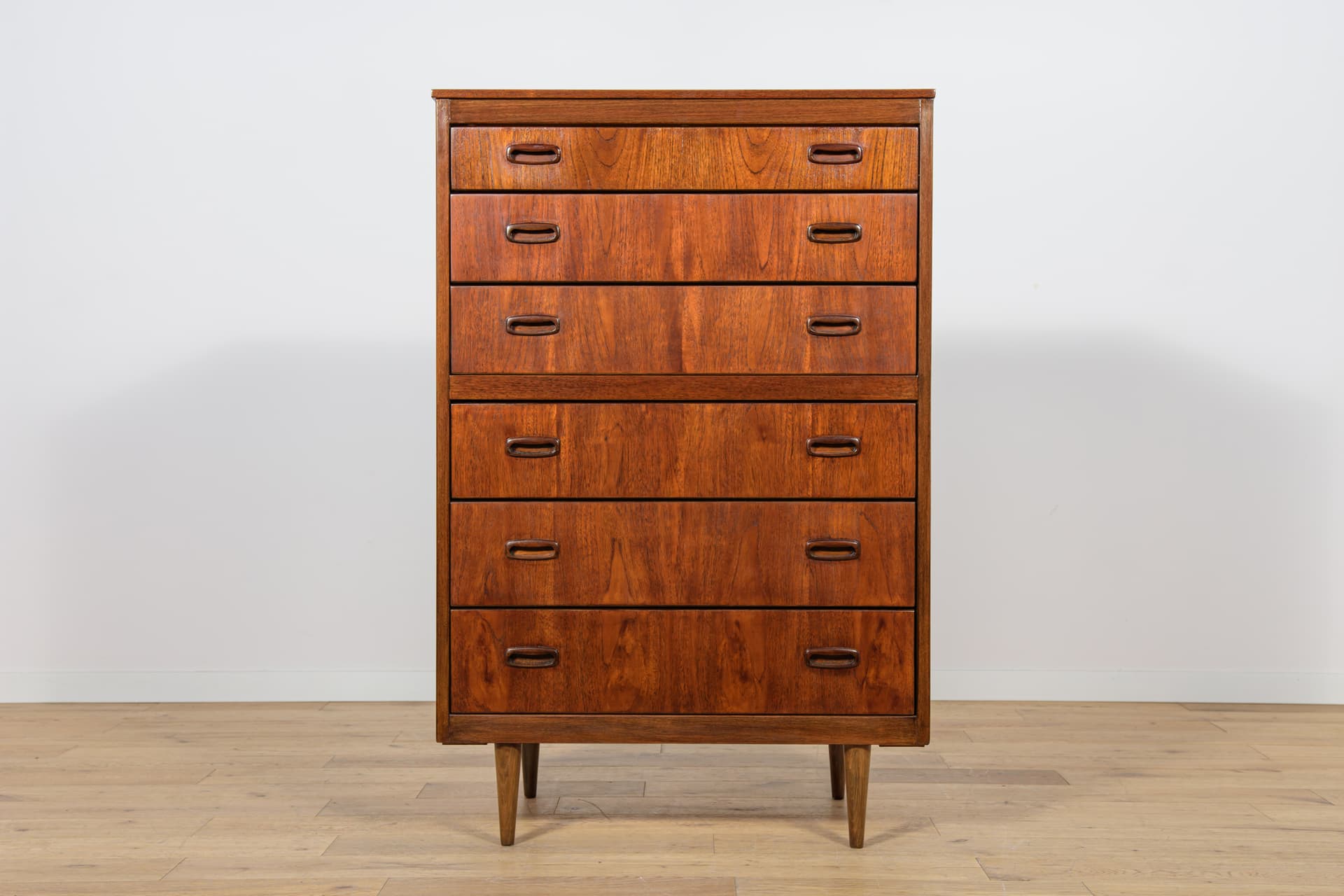 Komoda, brązowy, teak, Dania, lata 60. - 170080