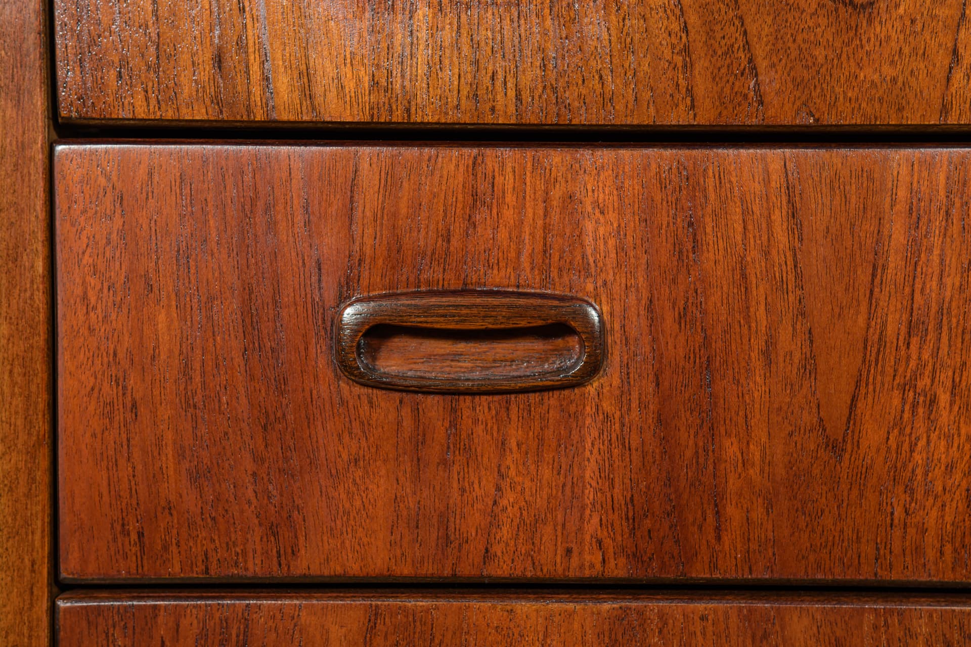 Komoda, brązowy, teak, Dania, lata 60. - 170087