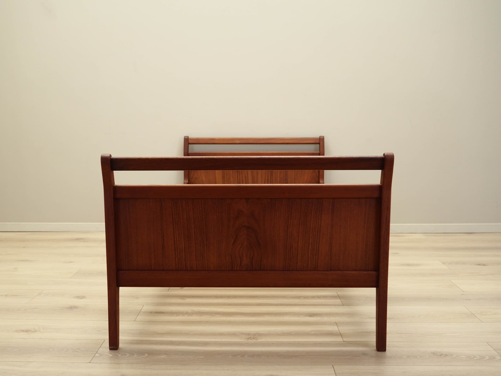 Łóżko, brązowy, teak, Dania, lata 70. - 171842