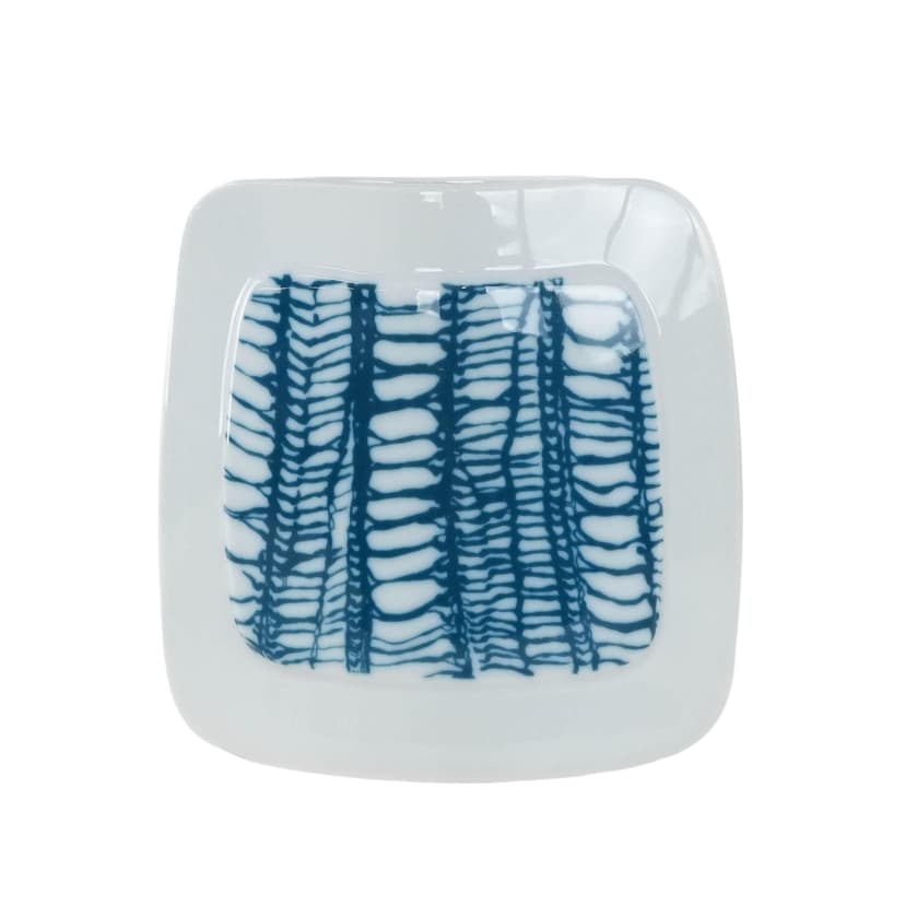 Wazon, Bing & Grøndahl 1824, biały, porcelana, Dania, lata 70.