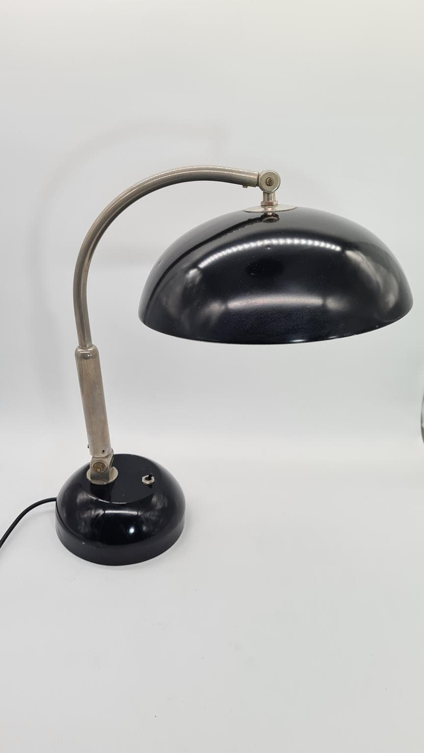 Lampa biurkowa Hala Zeist model 144, proj. H. Busquet, lata 40. - 185356