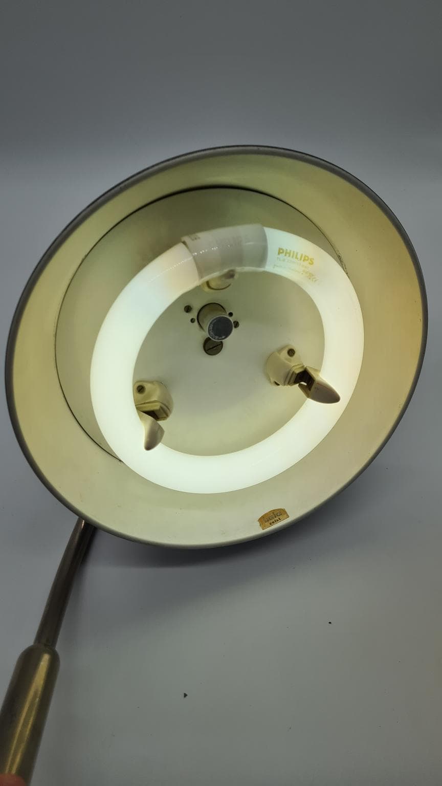 Lampa biurkowa Hala Zeist model 144, proj. H. Busquet, lata 40. - 185359