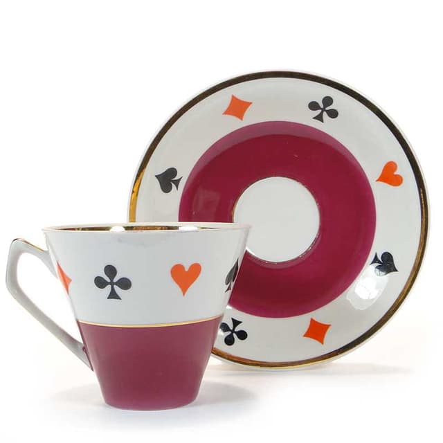 Filiżanka, fason Elżbieta, Chodzież l. 60. - WYMIARY