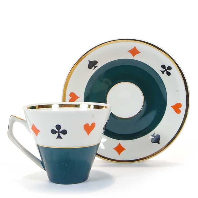 Filiżanka, fason Elżbieta, Chodzież l. 60. - WYMIARY