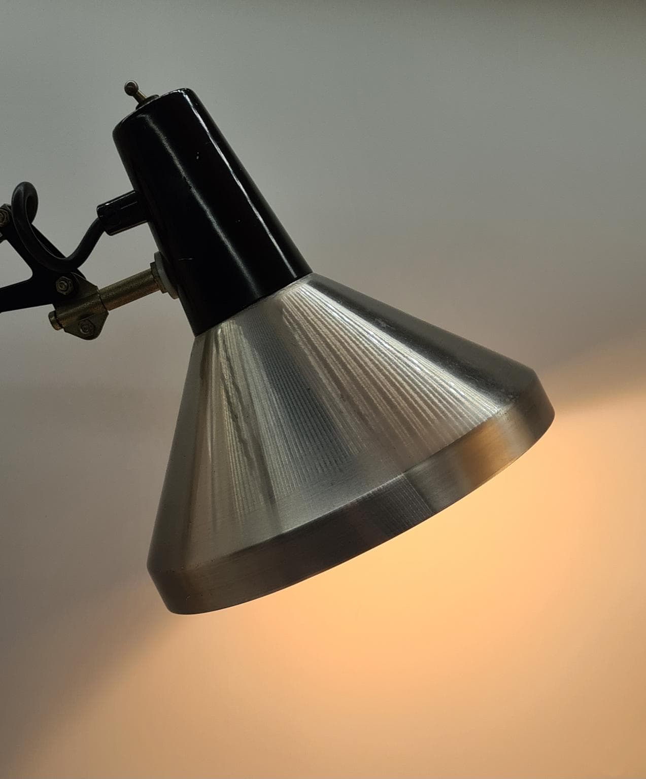 Lampa biurkowa Hala Zeist – Holandia, lata 50/60 | Vintage Industrial - 185693