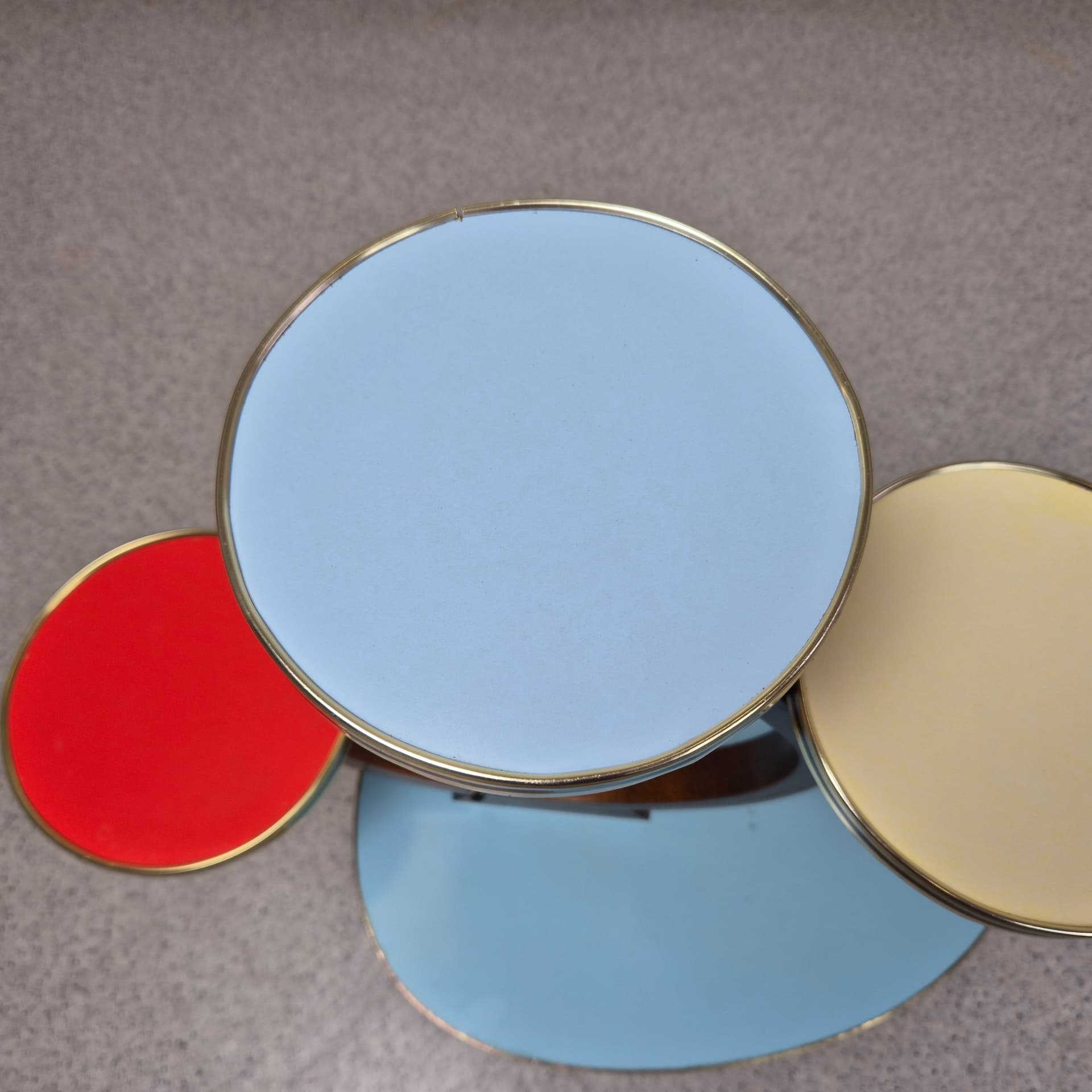 Kwietnik Rockabilly, multikolor, Niemcy, lata 60. - 197577