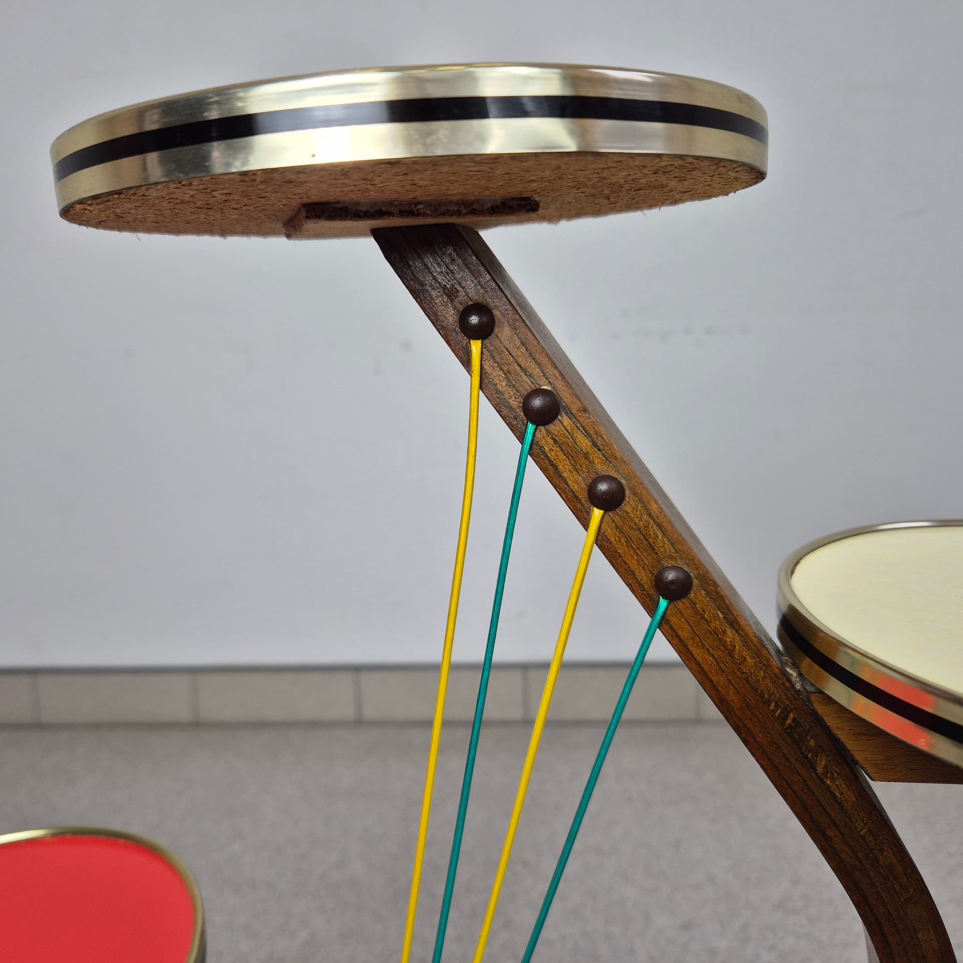 Kwietnik Rockabilly, multikolor, Niemcy, lata 60. - 197581