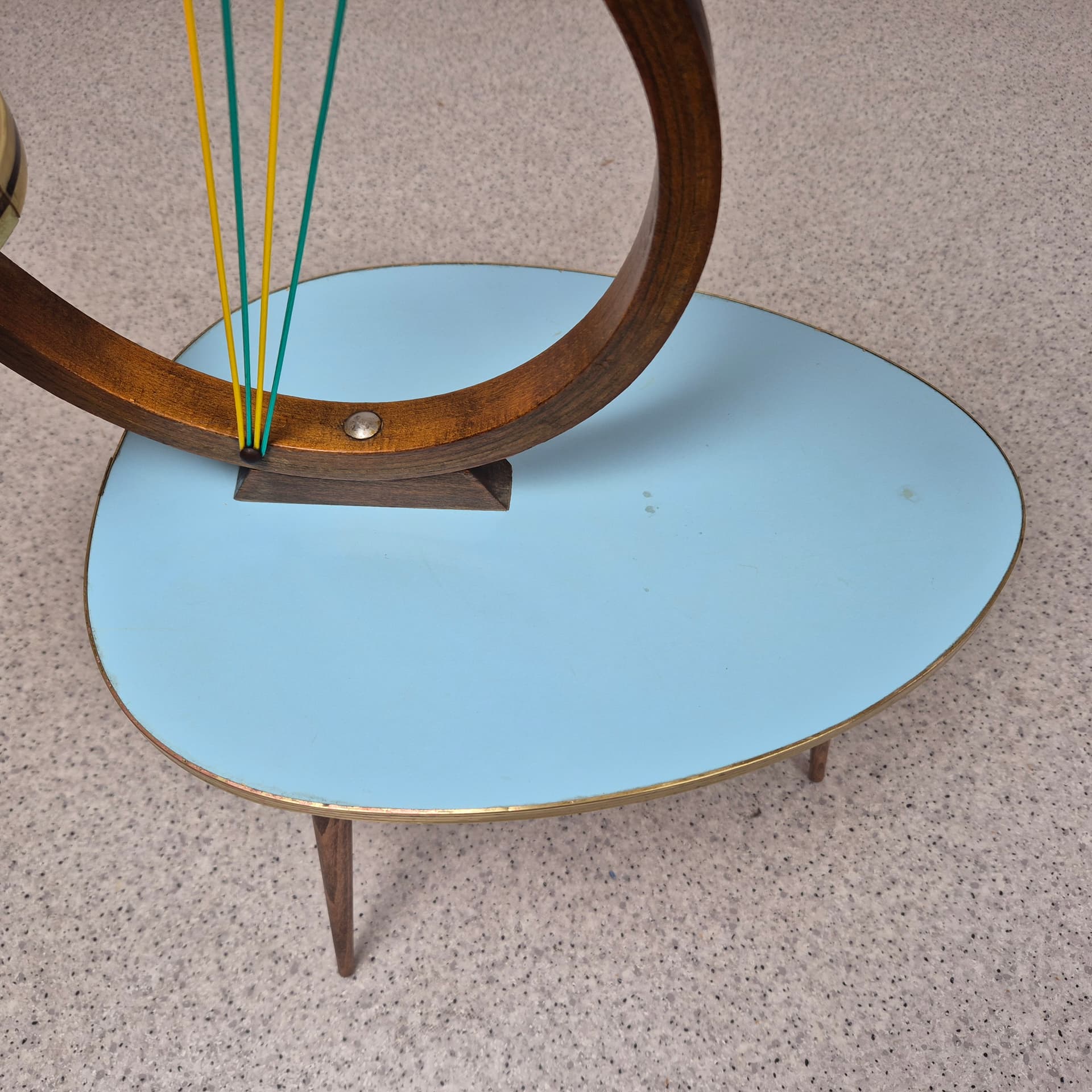 Kwietnik Rockabilly, multikolor, Niemcy, lata 60. - 197586