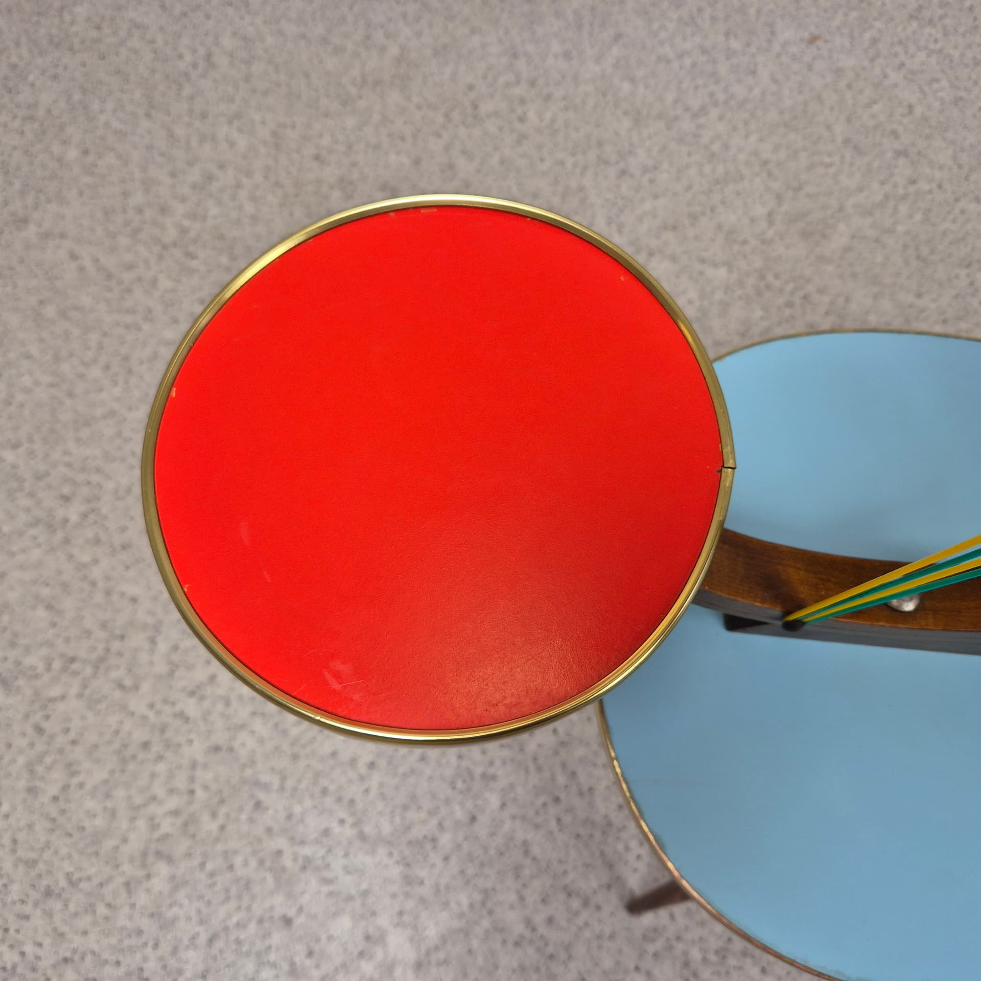 Kwietnik Rockabilly, multikolor, Niemcy, lata 60. - 197588