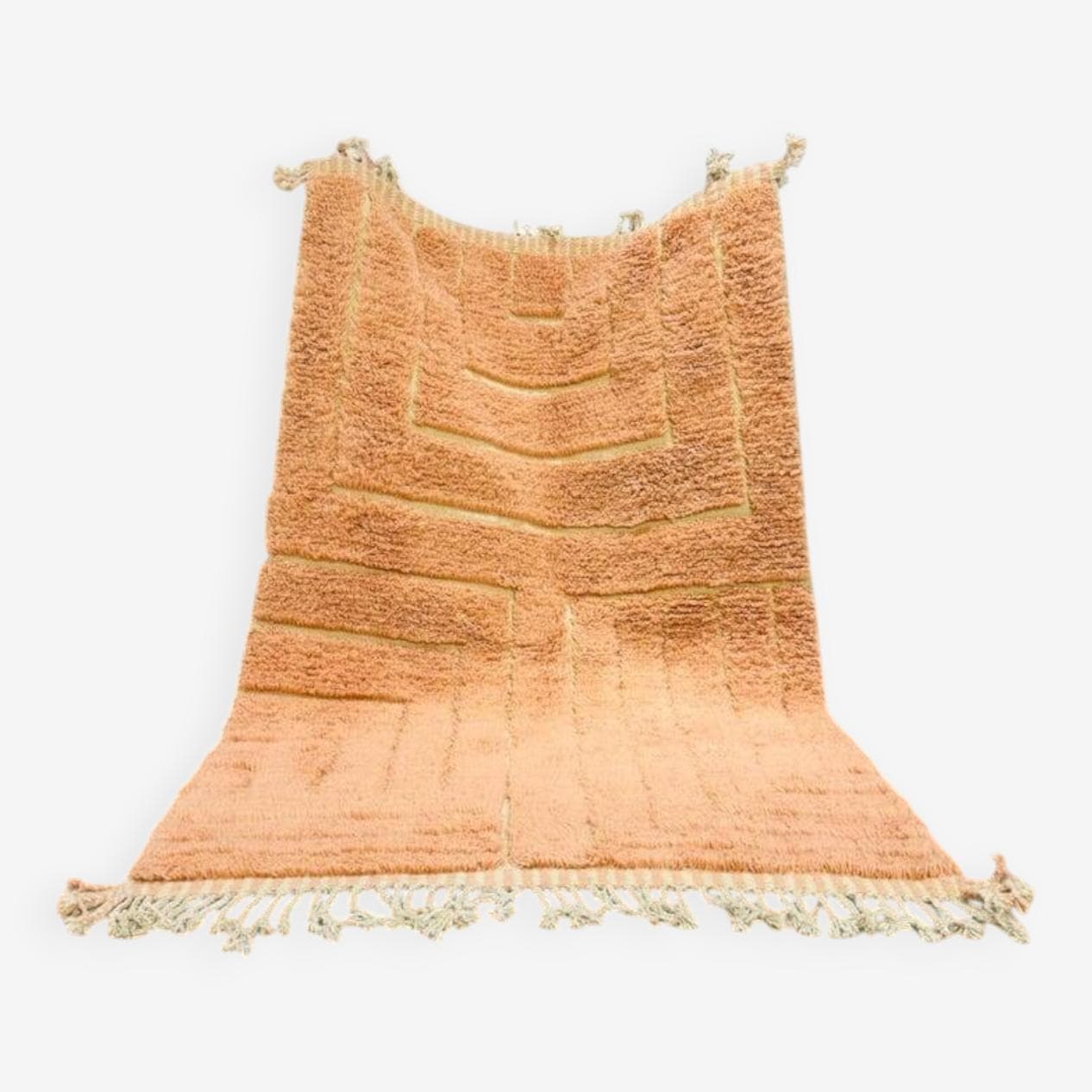 Ręcznie tkany dywan 200x300 cm, wełna, multikolor, Maroko - 199350