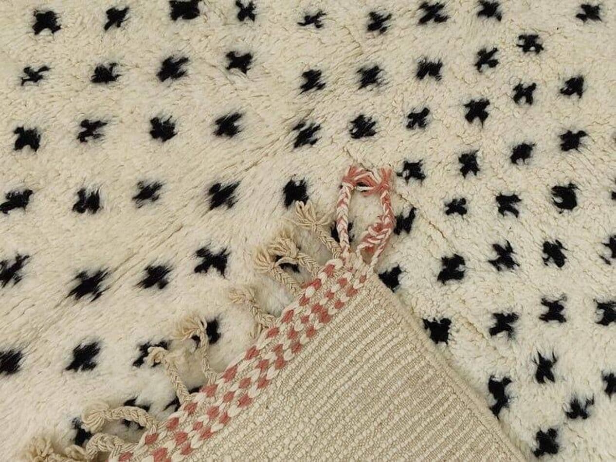 Ręcznie tkany dywan 150x250 cm, wełna, multikolor, Maroko - 203275