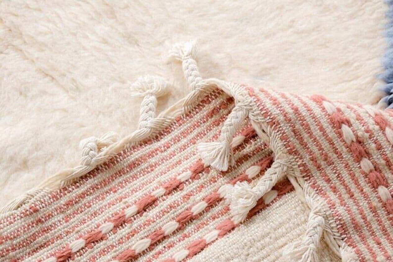 Ręcznie tkany dywan 150x250 cm, wełna, multikolor, Maroko - 203250