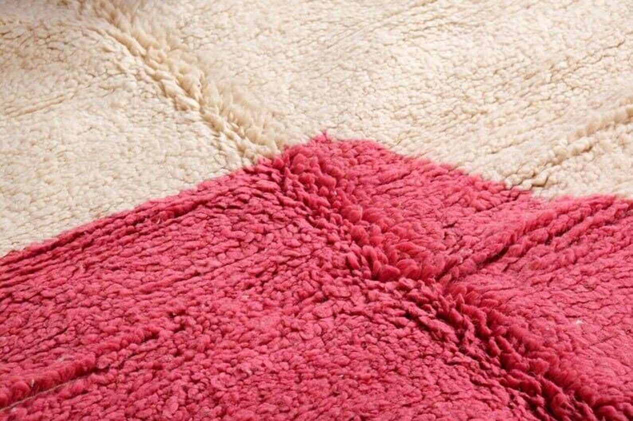 Ręcznie tkany dywan 100x200 cm, wełna, multikolor, Maroko - 203229