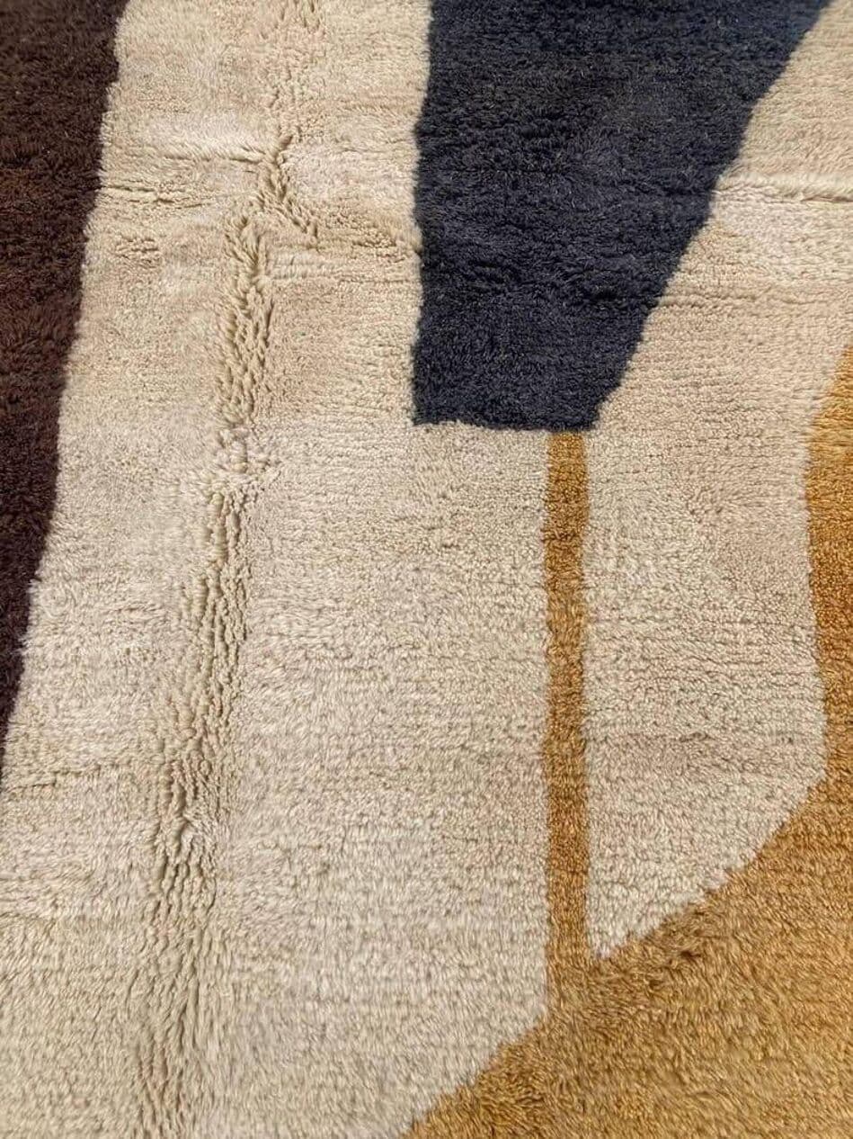 Ręcznie tkany dywan 160x240 cm, wełna, multikolor, Maroko - 204665