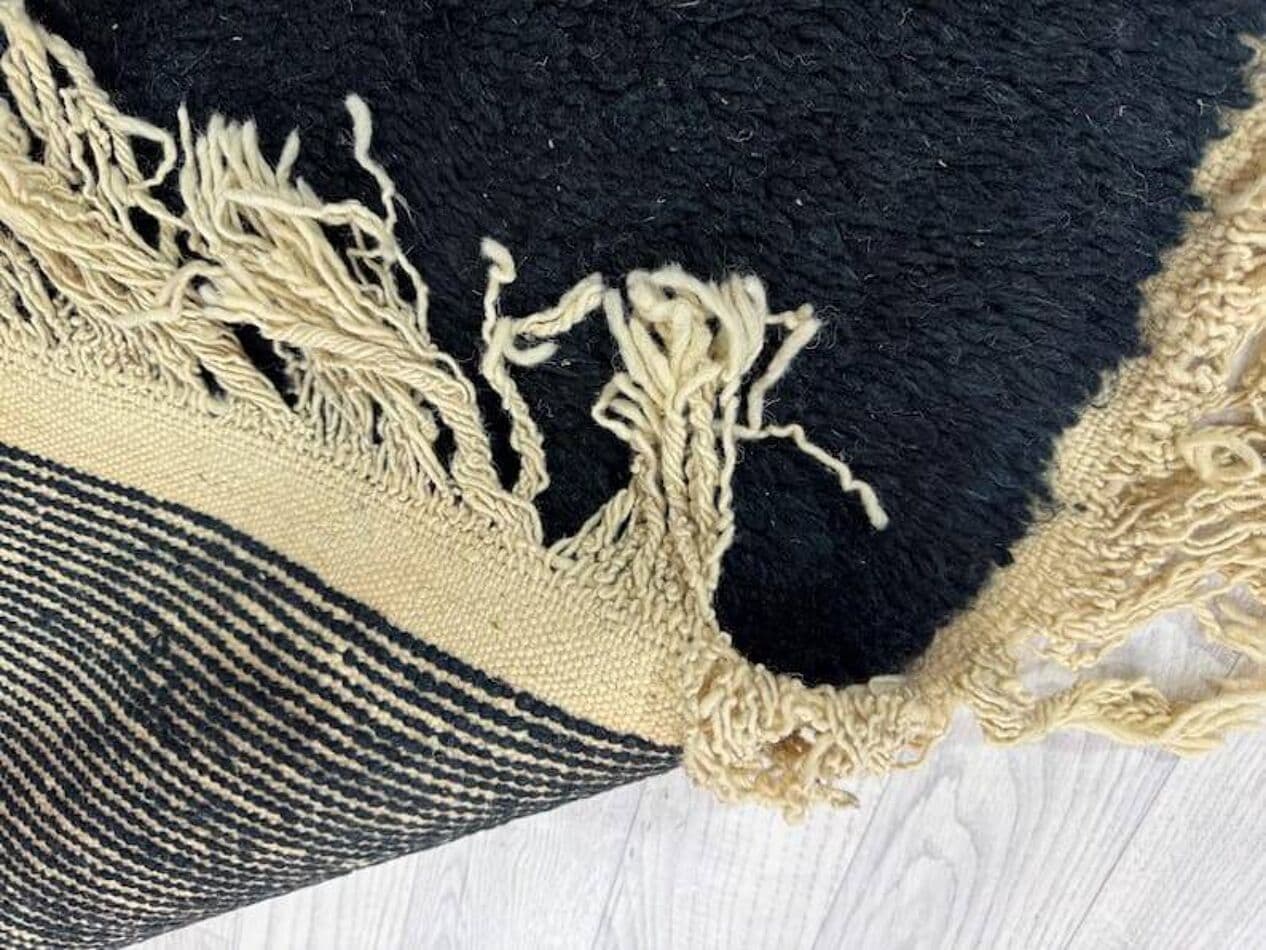 Ręcznie tkany dywan 150x250 cm, wełna, multikolor, Maroko - 206896