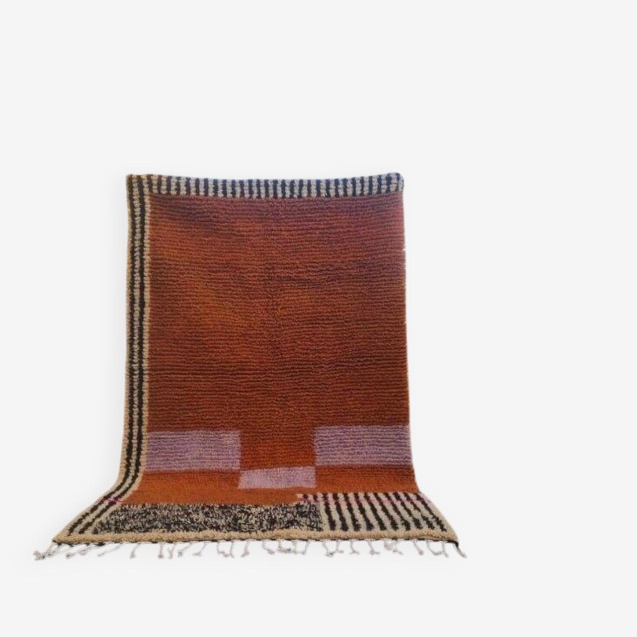 Ręcznie tkany dywan 150x250 cm, wełna, multikolor, Maroko - 206841