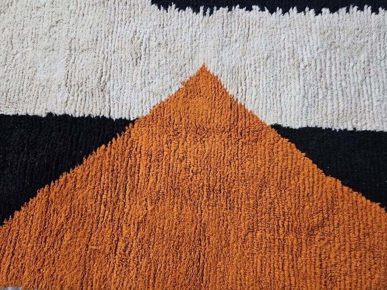 Ręcznie tkany dywan 140x260 cm, wełna, multikolor, Maroko - 206519