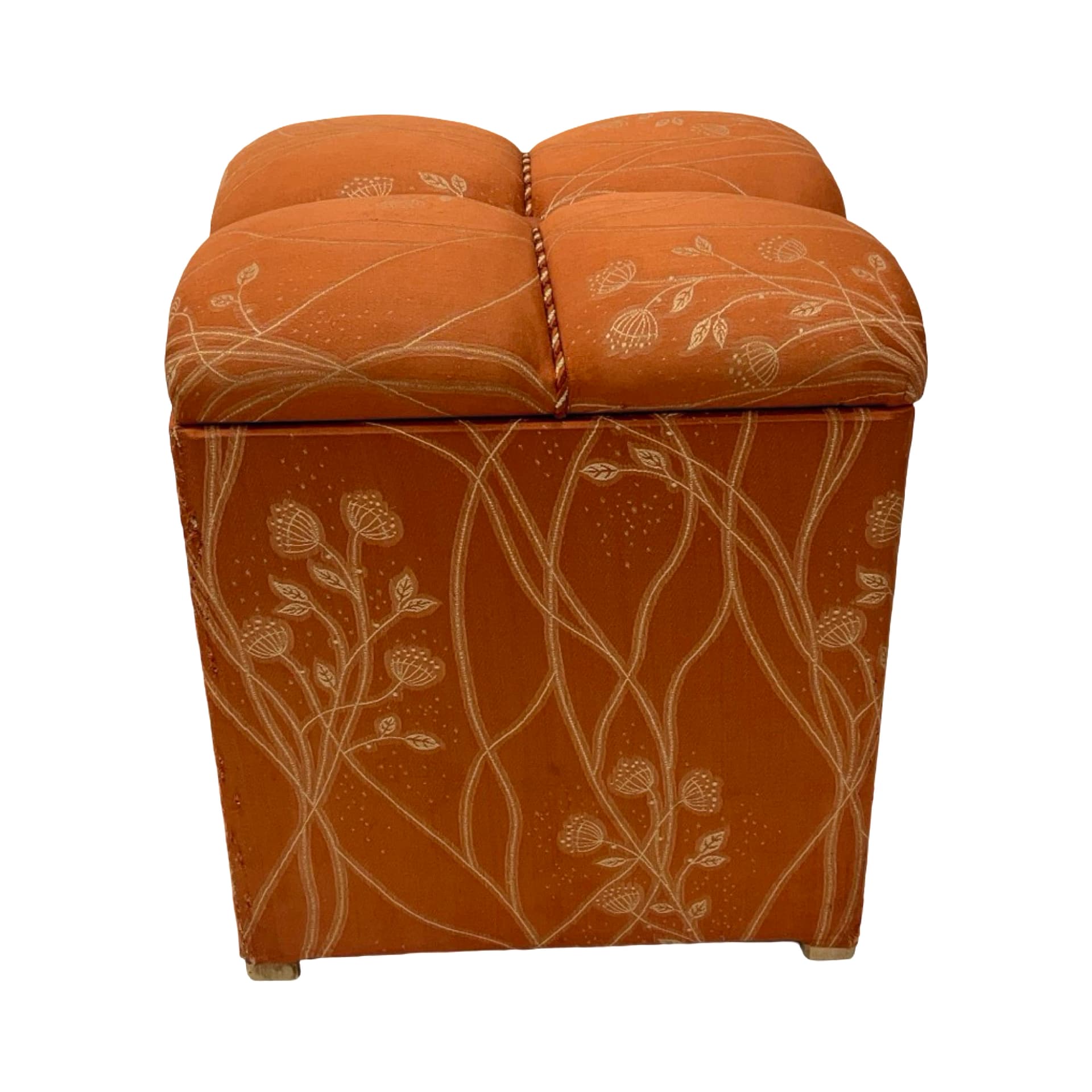 Pufa Art Deco, copper, Niemcy, lata 30. - 210821