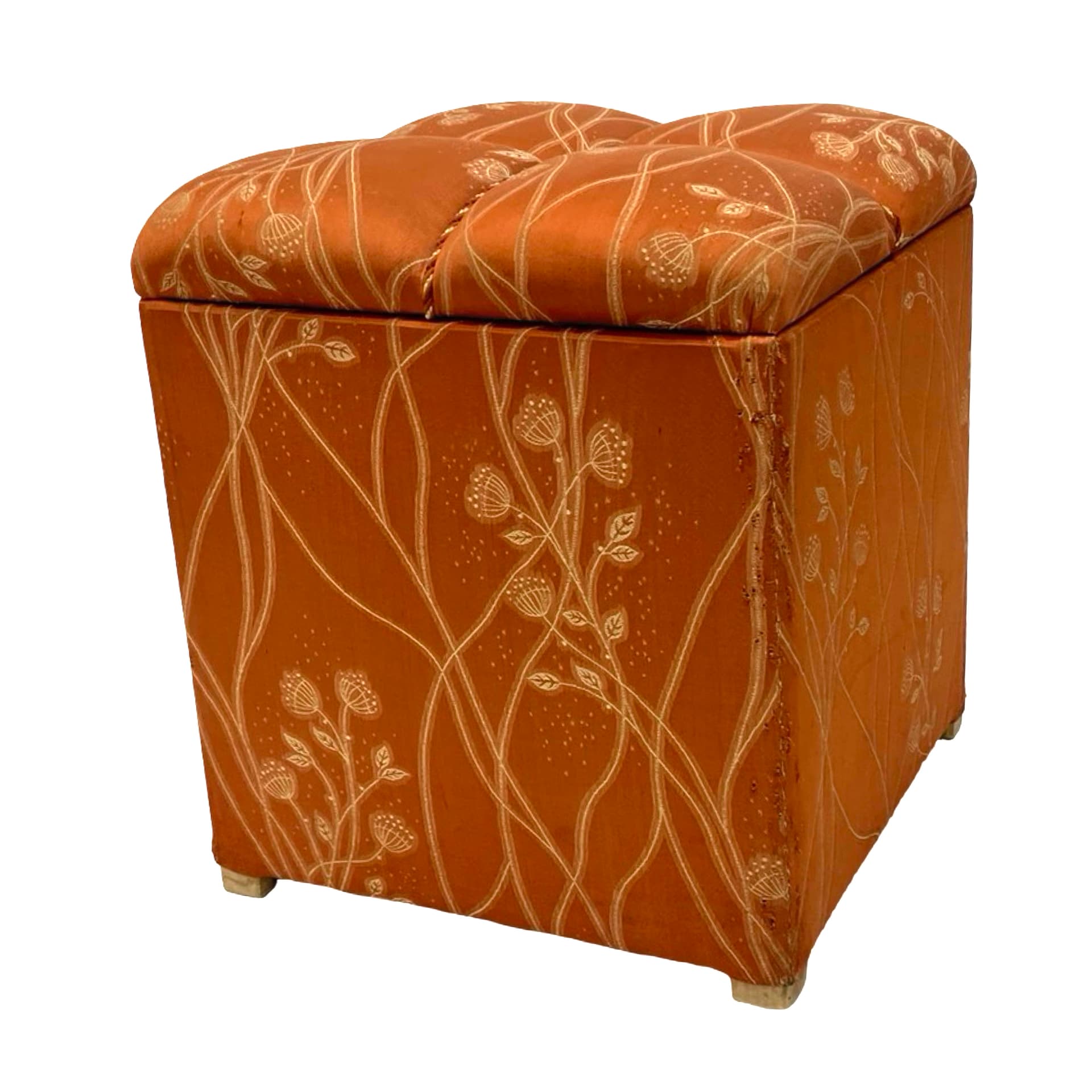 Pufa Art Deco, copper, Niemcy, lata 30. - 210828
