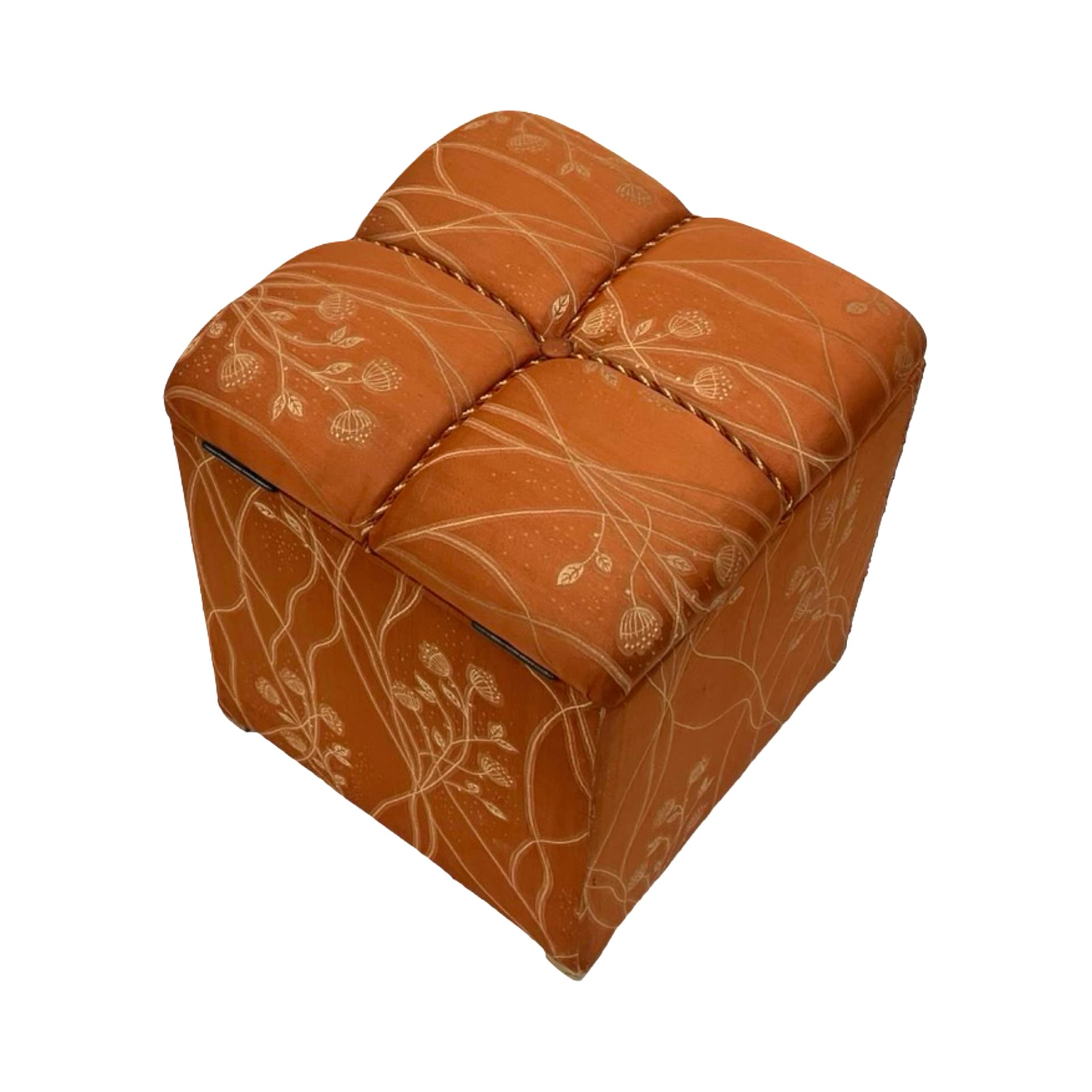 Pufa Art Deco, copper, Niemcy, lata 30. - 210831