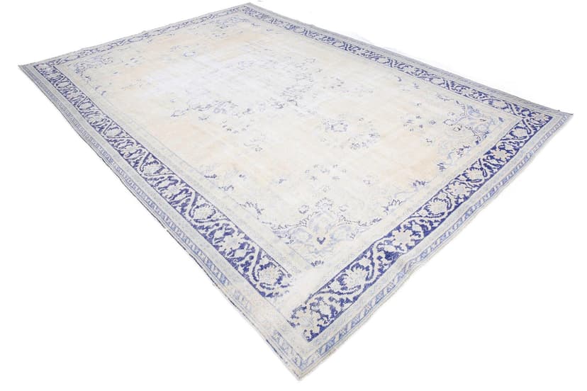 Rug 388x263 cm, beige, wool, Turkey, 1970s.