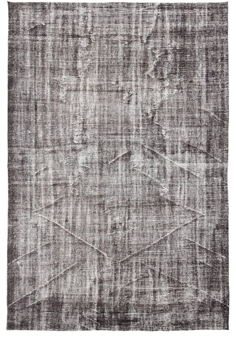 Rug 216x319 cm, grey, wool, Turkey, 1960s
