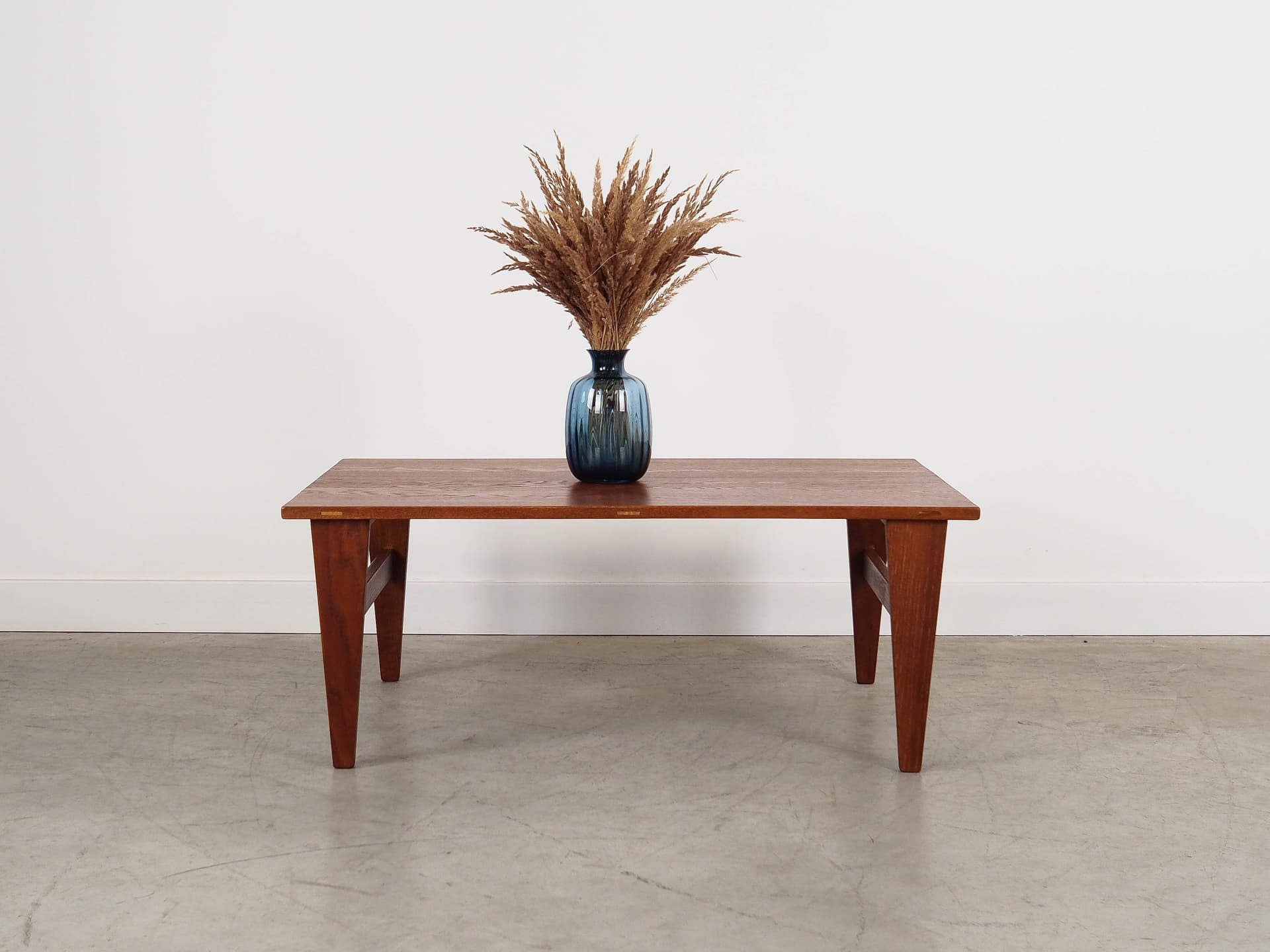 Stolik kawowy, brązowy, dąb, Dania, lata 70. - 222283