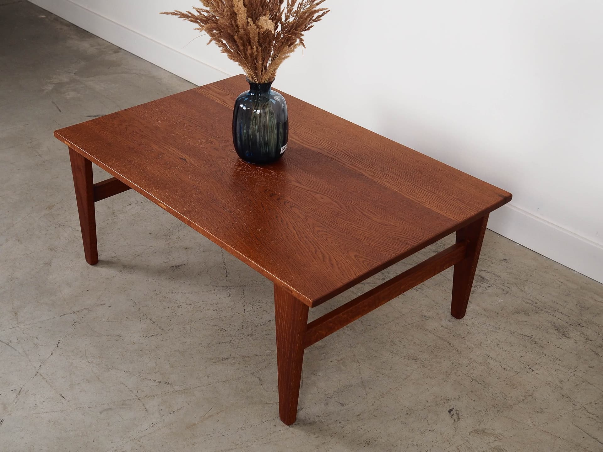 Stolik kawowy, brązowy, dąb, Dania, lata 70. - 222285