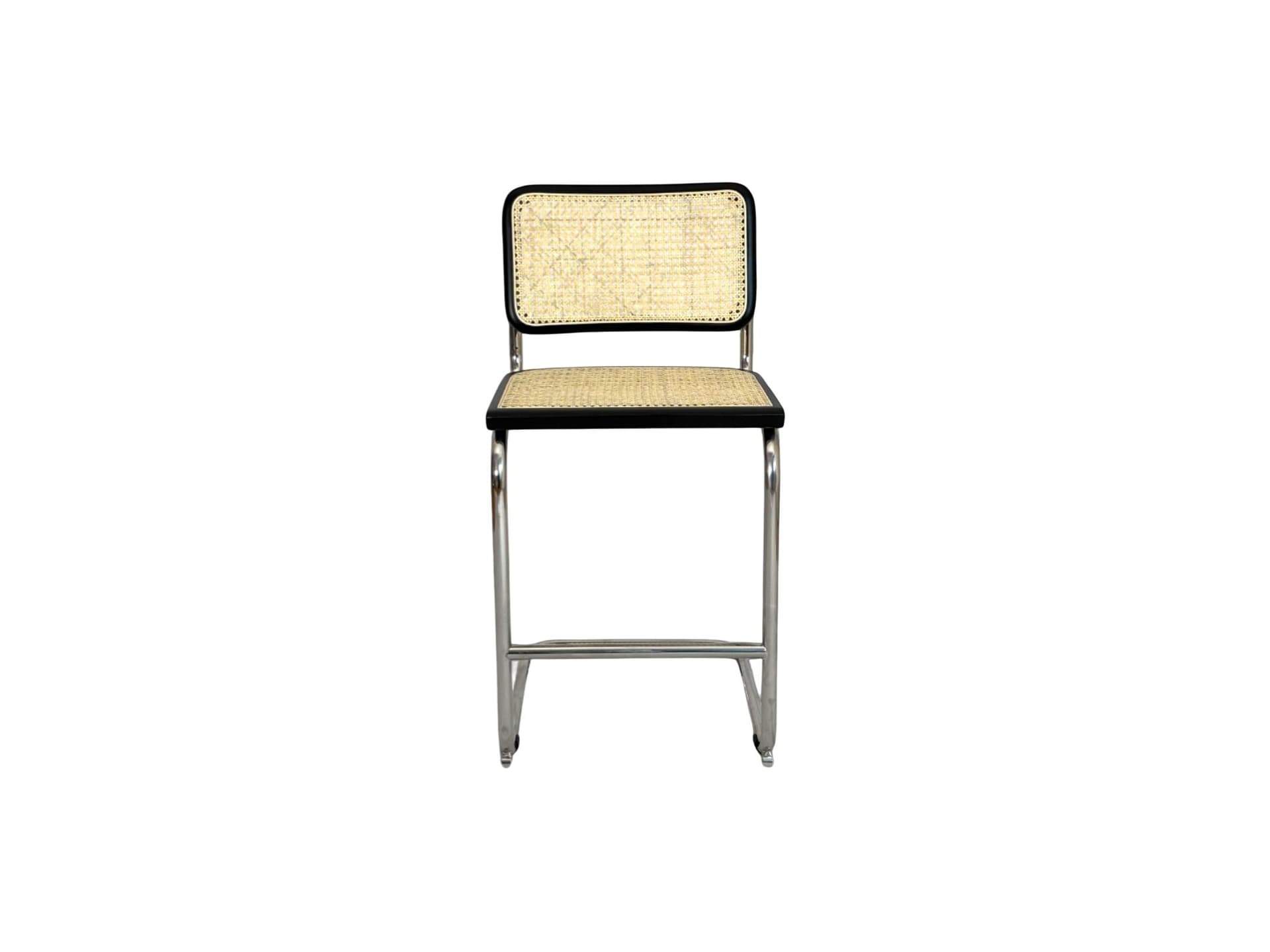 Hoker z gietej stali wg proj. M. Breuer, wys.103 cm, Bauhaus, czarny - 316820