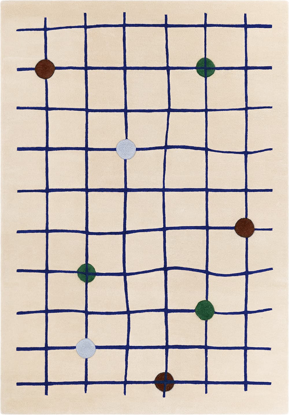 Dywan London Circus 240x340 cm, proj. M. Konopacka, wełna, Carpets & More