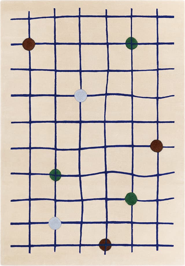 Dywan London Circus 200x300 cm, proj. M. Konopacka, wełna, Carpets & More - WYMIARY