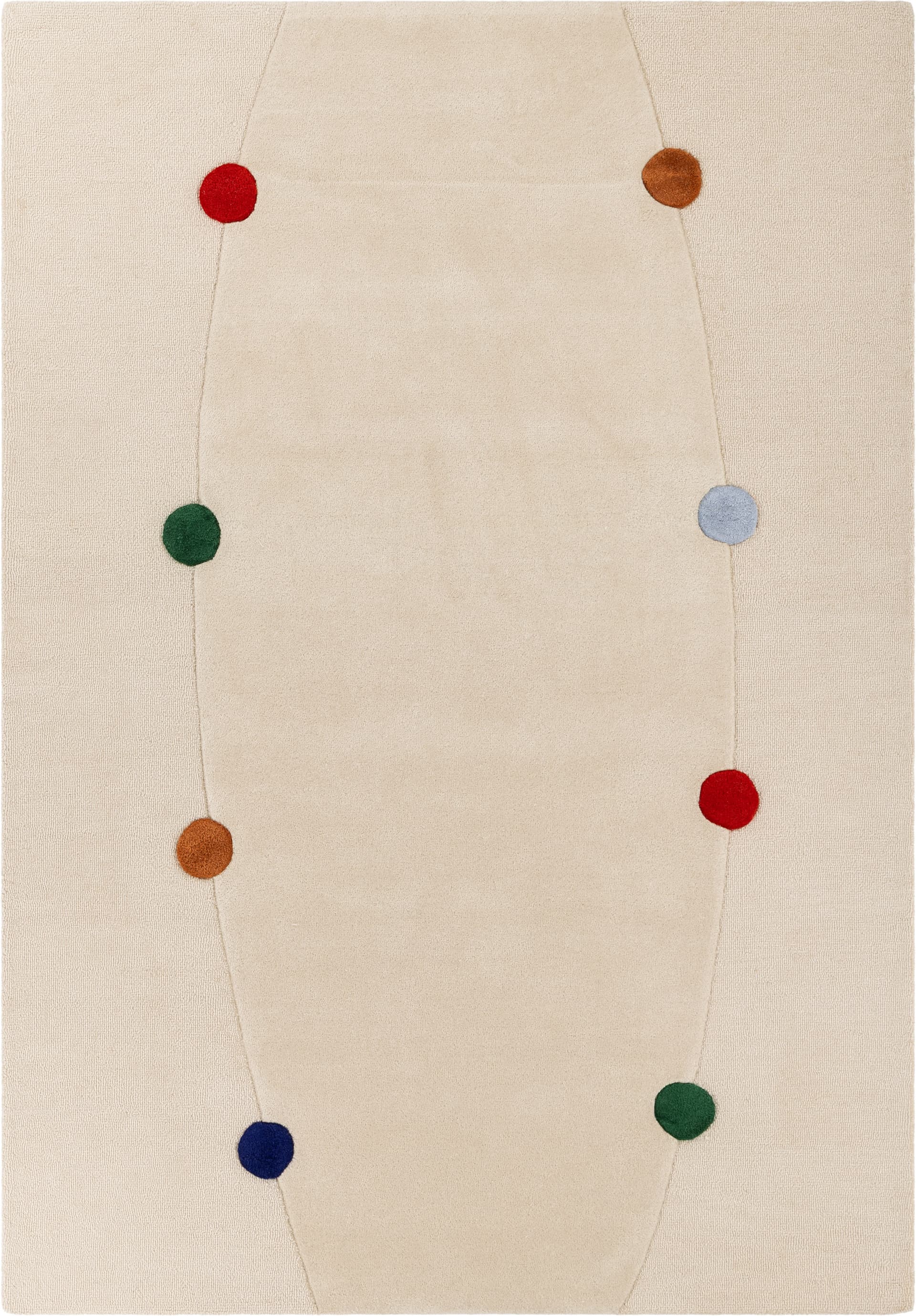 Dywan Rome Circus160x230 cm, proj. M. Konopacka, wełna, Carpets & More
