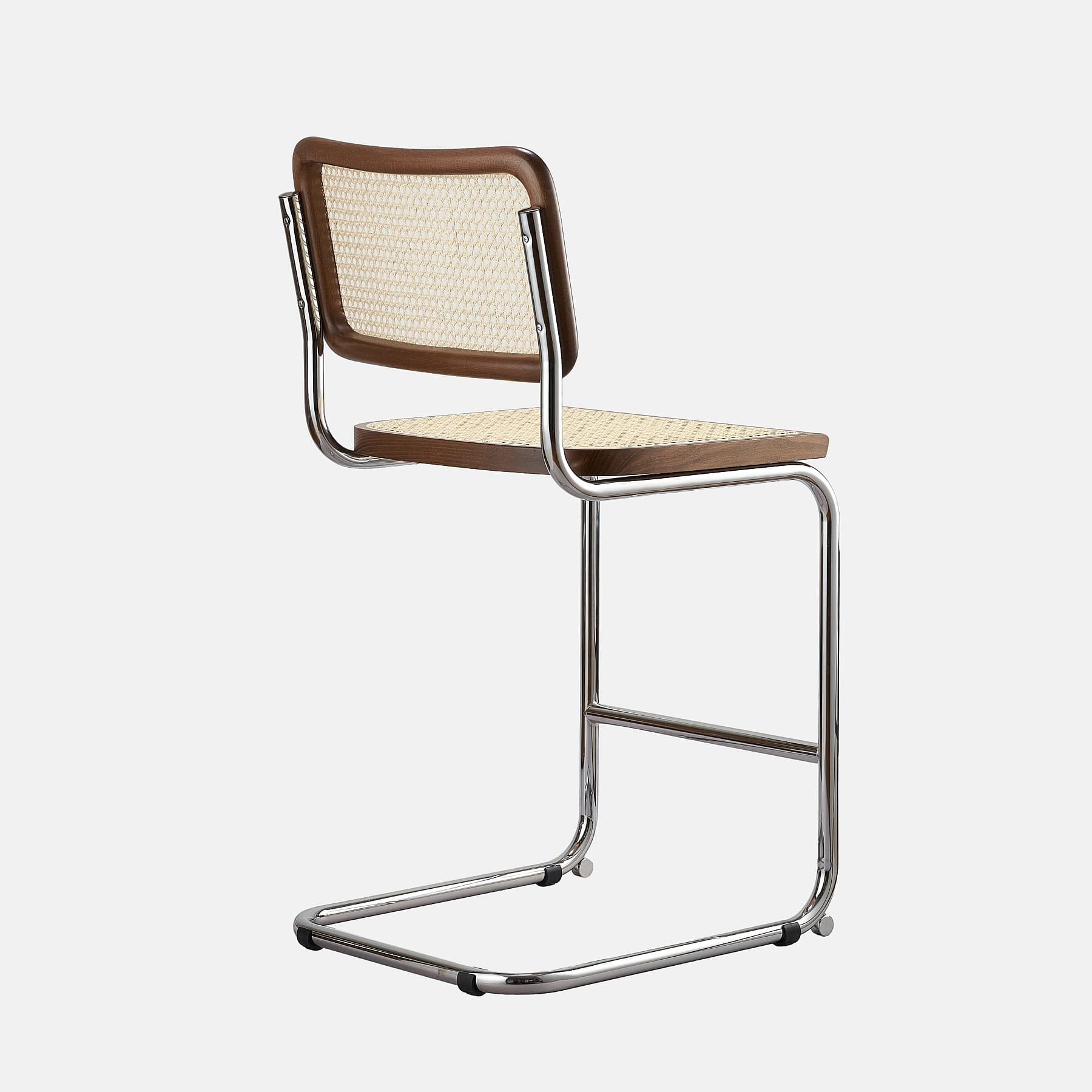 Hoker z giętej stali wg proj. M. Breuer, wys.93 cm, Bauhaus, brązowy - 350369