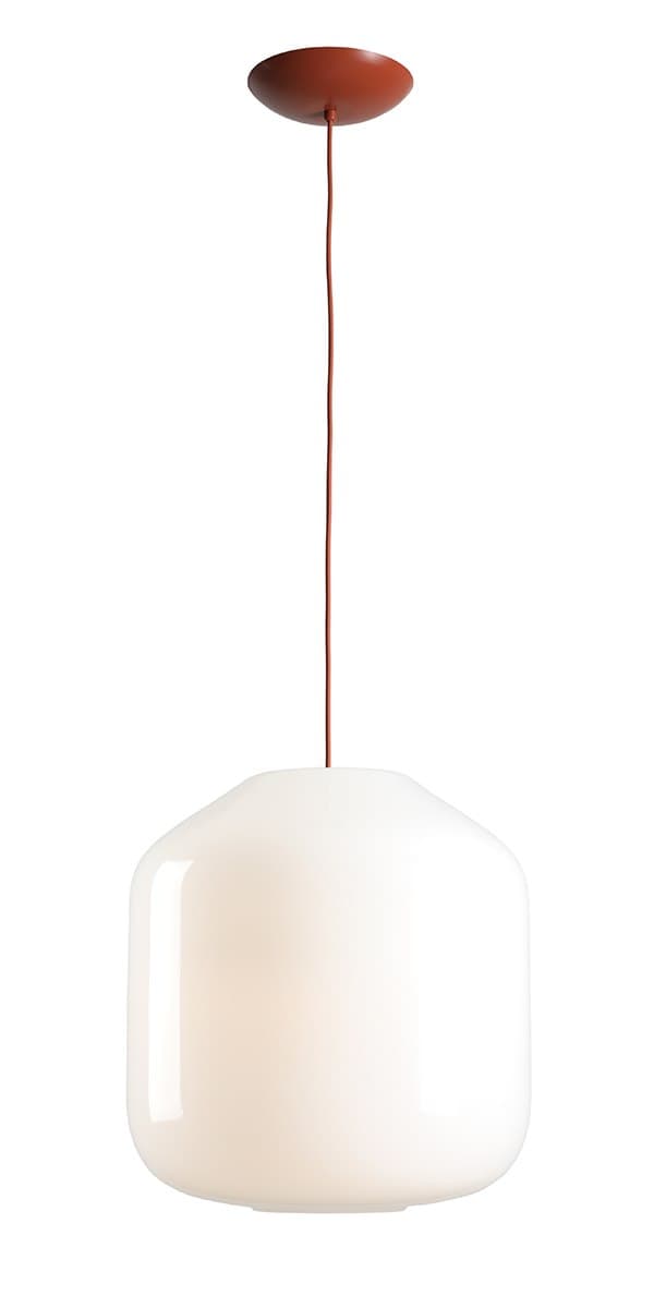 Lampa wisząca Flask Terra XL pomarańczowa, proj. M. Nicer, Artera