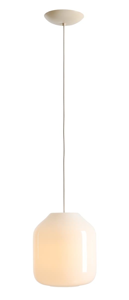 Lampa wisząca Flask Cotton L kremowa, proj. M. Nicer, Artera - WYMIARY