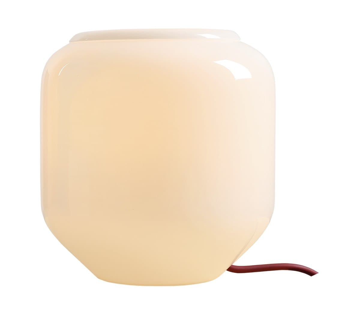 Lampa stołowa Flask Cherry bordowa, proj. M. Nicer, Artera