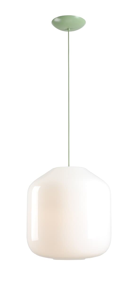 Lampa wisząca Flask Sage XL zielona, proj. M. Nicer, Artera