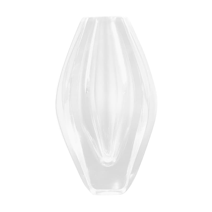 Vase Ventana, transparent glass, by M. Morales-Schildt, Kosta, Sweden, 1950s.