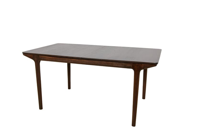 Extendable Rectangular Table, brown teak, McIntosh, United Kingdom, 1960s.