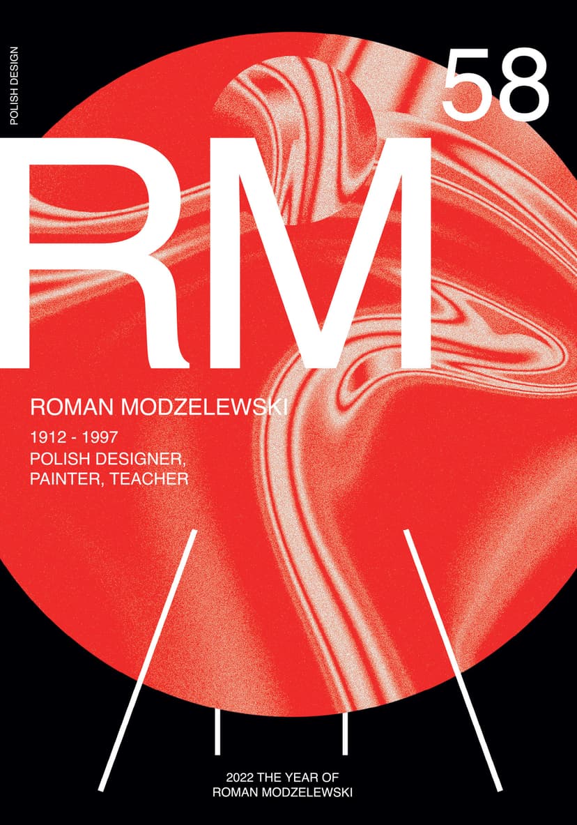 Plakat RM58 Classic 50cm x 70cm, aut. A. Kliniewska, VZÓR