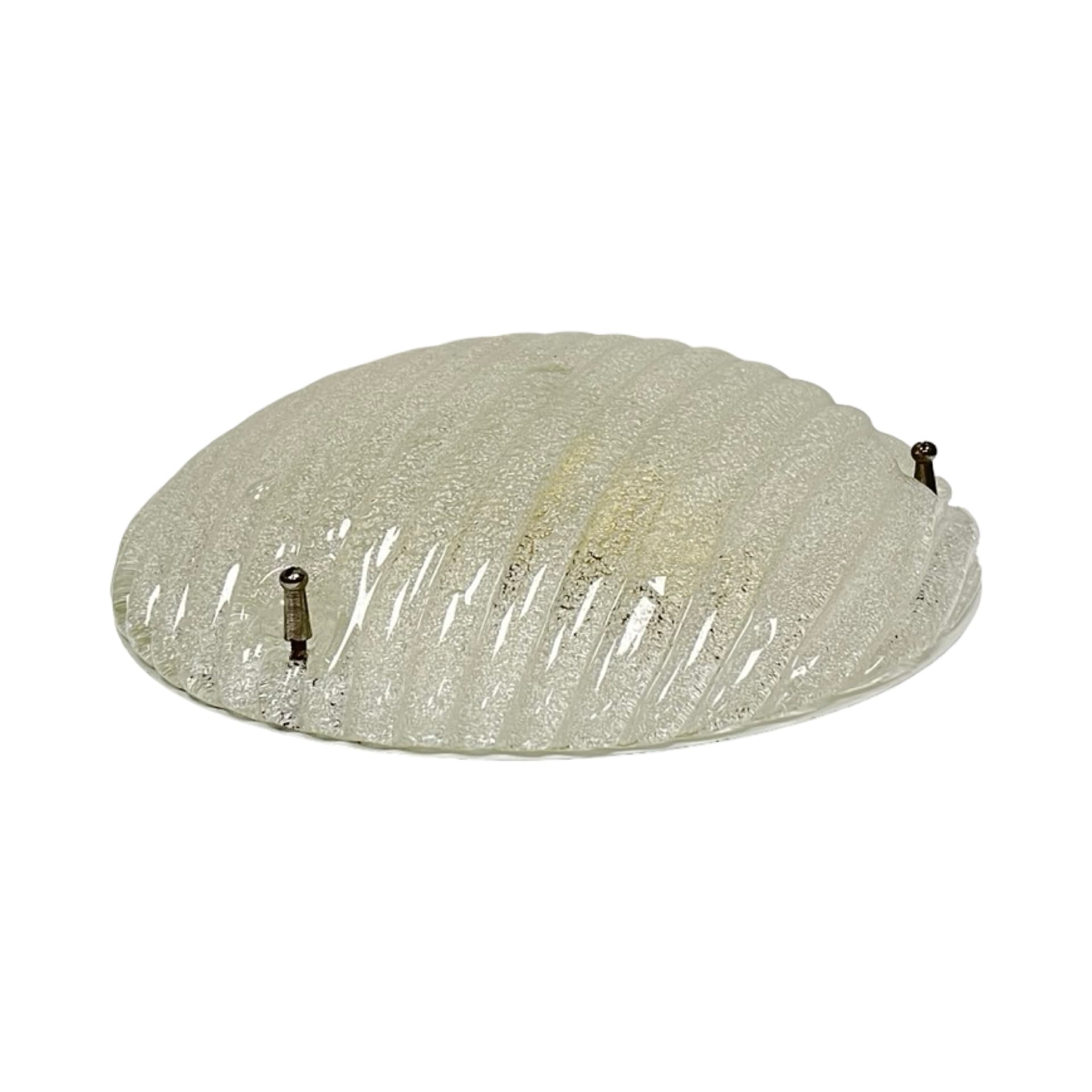 Ceiling Flush Mount Eglo 190, transparent crystal glass, Austria, 1980s. - 303886